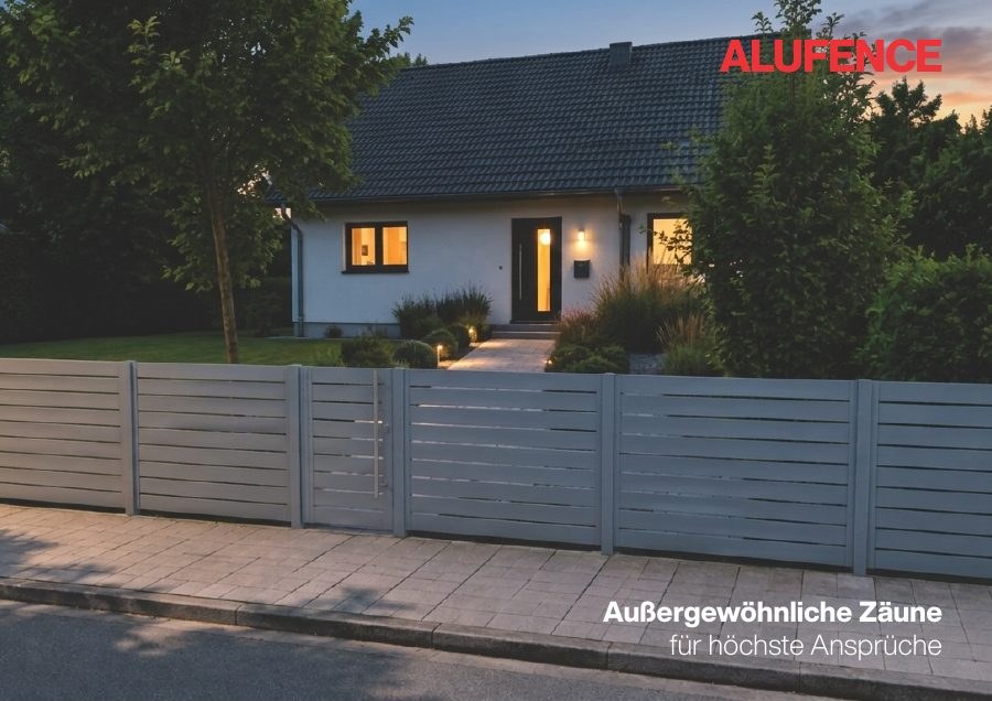 Titelseite ALUFENCE-Katalog